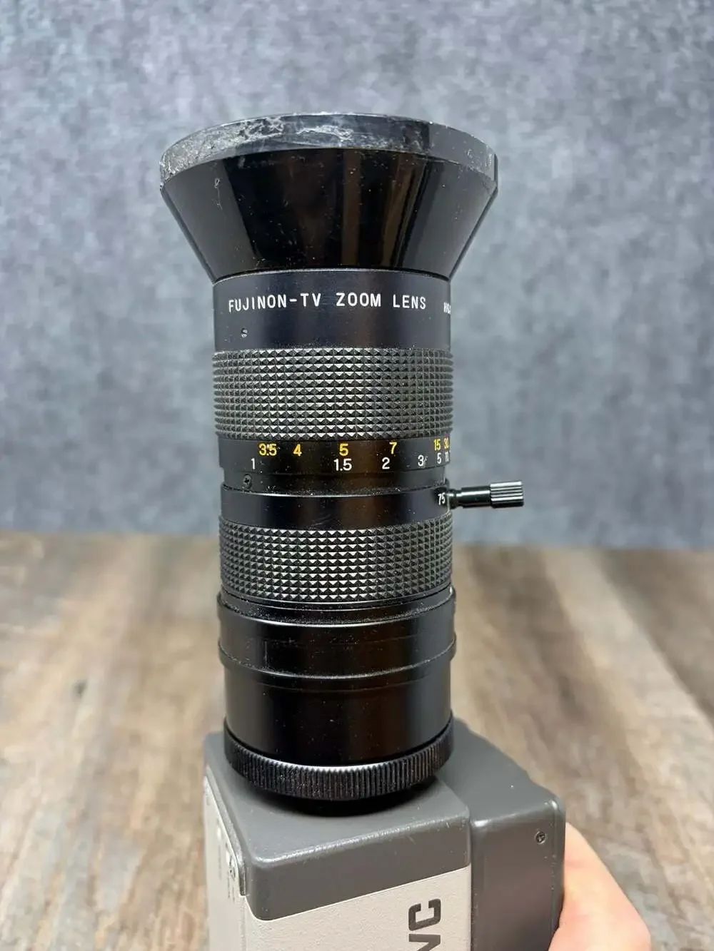 Vintage Fujinon TV Zoom Optical Lens H6x12.5D 1:1.4/12.5-75 Made in Japan